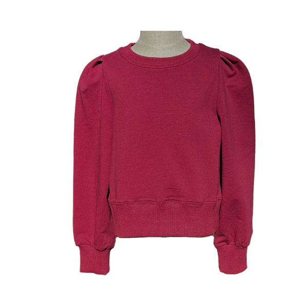 Jane Sweatshirt- Cranberry