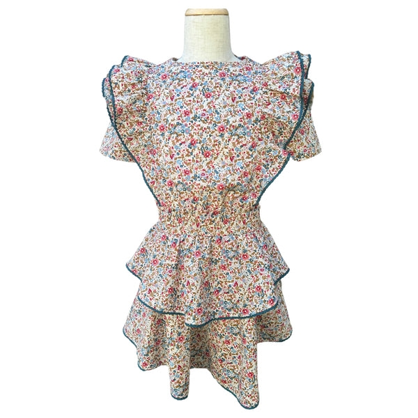 Collier Dress- Jewel Floral