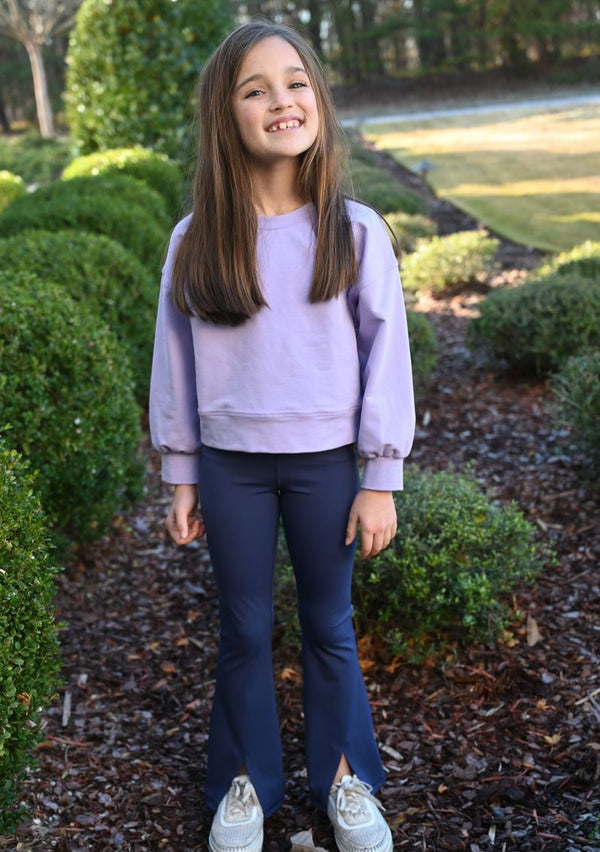 Dora Sweatshirt- Purple