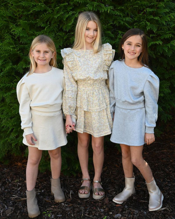 Tate Dress Icy Floral W/ Lace