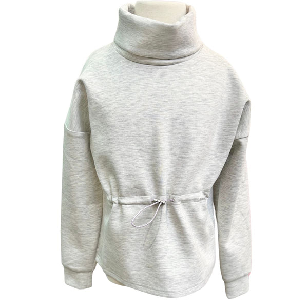 Nell Top- Grey/Lilac Cozy