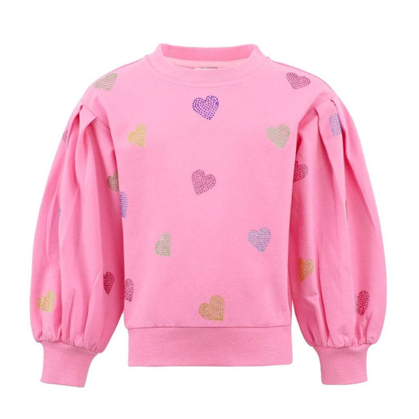 Pink Sparkle Hearts Set