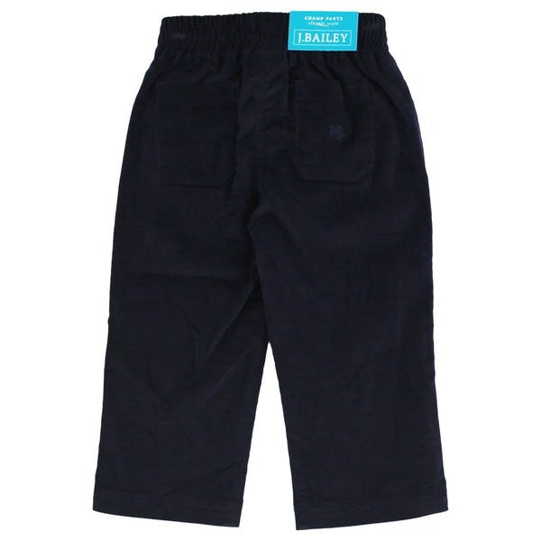 Charlie Pull on Pant- Navy Corduroy
