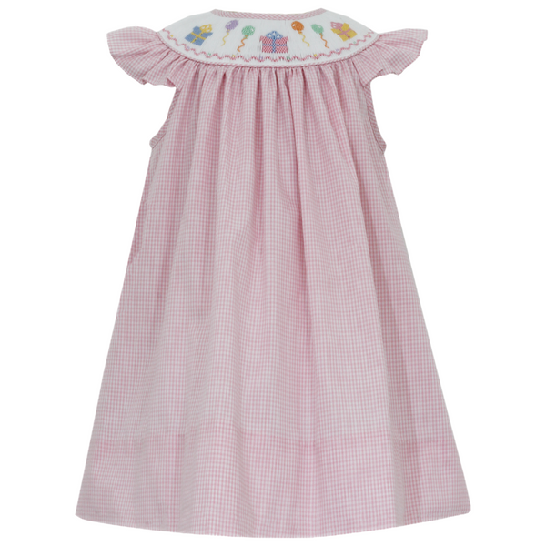 Birthday Dress- Pink Gingham