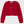 Openwork Knit Cardigan- Red