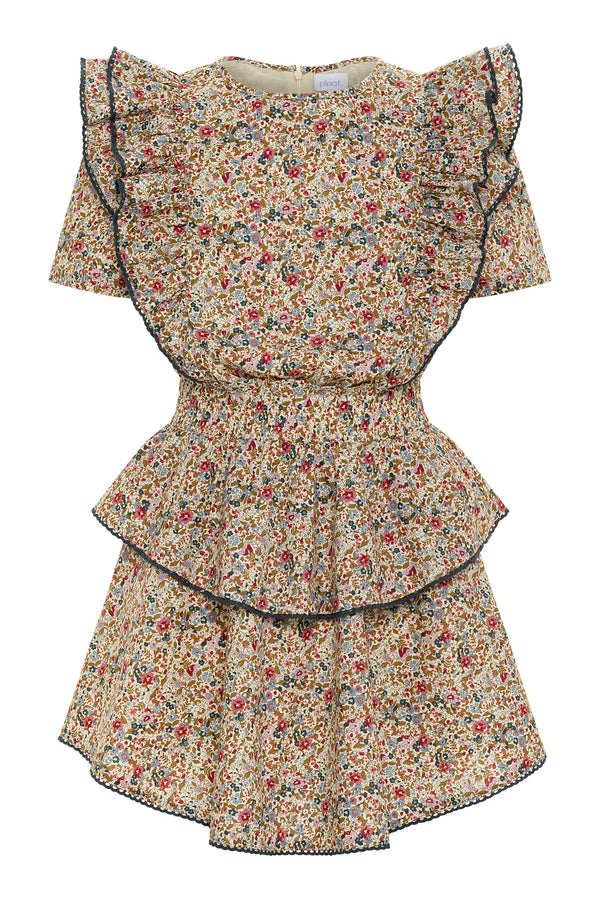 Collier Dress- Jewel Floral