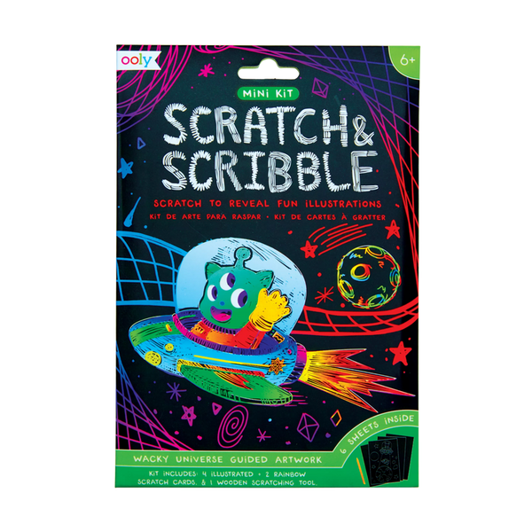 Scratch and Scribble Mini Scratch - Wacky Universe