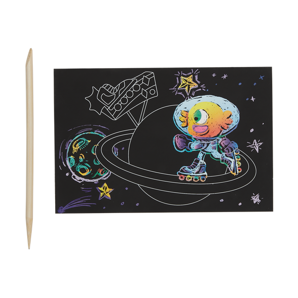 Scratch and Scribble Mini Scratch - Wacky Universe