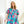 Puff Sleeve Flower Print Dress - Women's