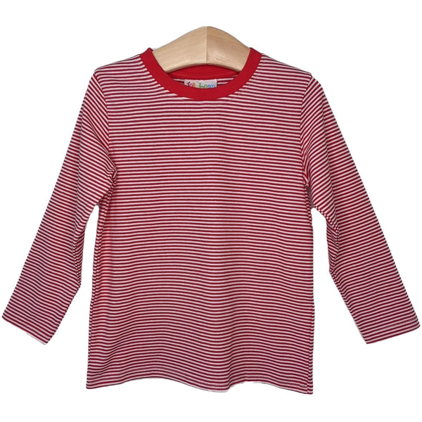Graham LS Shirt- Red Stripe