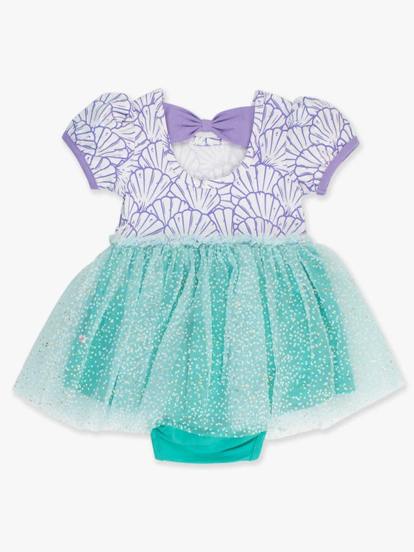 Princess Bow Twirl Romper- Magical Mermaid