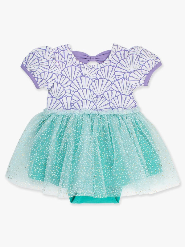Princess Bow Twirl Romper- Magical Mermaid