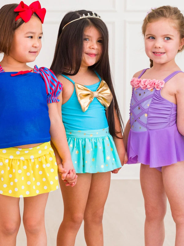 Genie Princess Big Bow Skirted One Piece