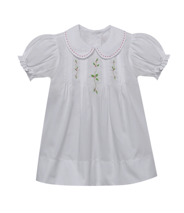 Kay Dress- White Hollies