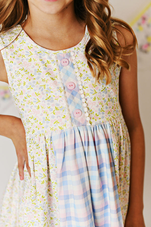 Floral Layered Dress
