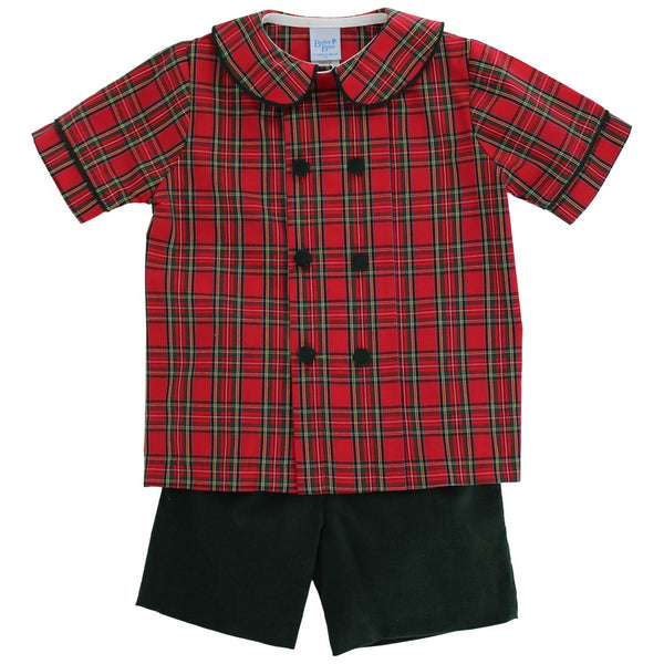 Tartan Plaid- Dressy Short Set