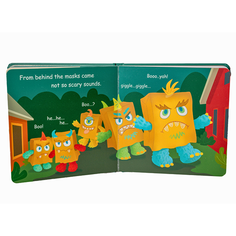 The Not So Very Scary Monster Board Book