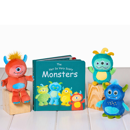 The Not So Very Scary Monster Board Book