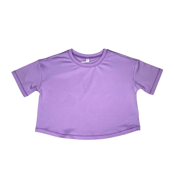 Box Shirt- Purple