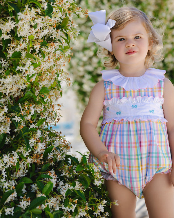 Rainbow Gingham Bubble