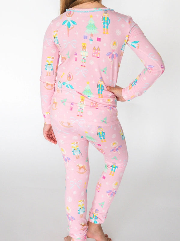 Sugarplum Dreams Ruffle L/S Pajama Set