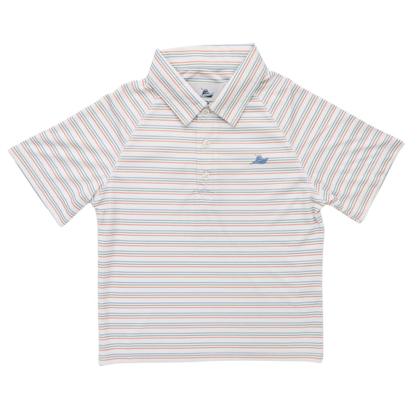 Polo SS- Aspen Green/Melon