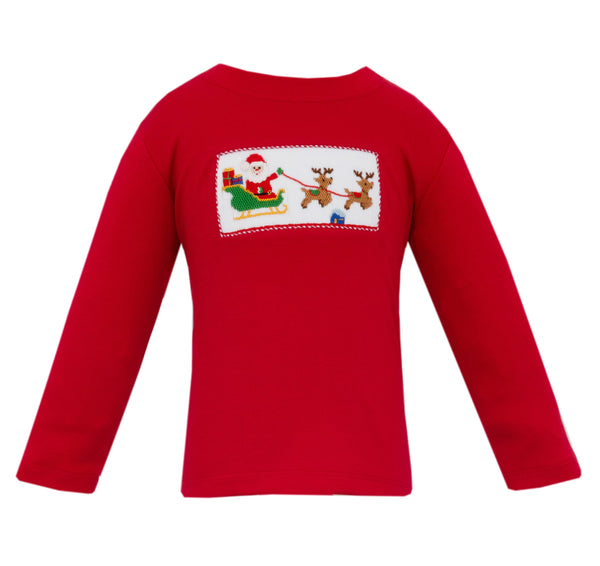 Santa Sleigh Knit L/S T-Shirt