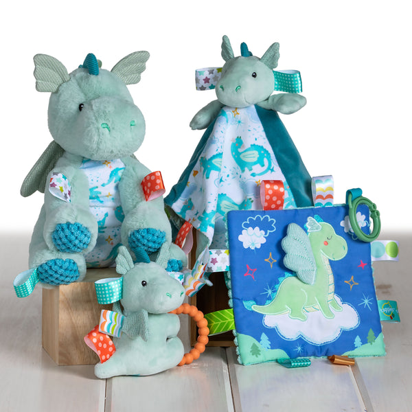 Taggies Crinkle Me Drax Dragon