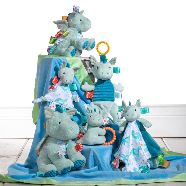 Taggies Crinkle Me Drax Dragon