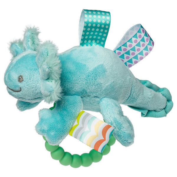 Taggies Fizzy Axolotl Teether Rattle