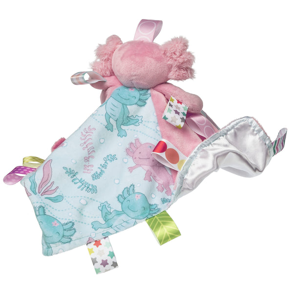 Taggies Lizzy Axolotl Character Blanket