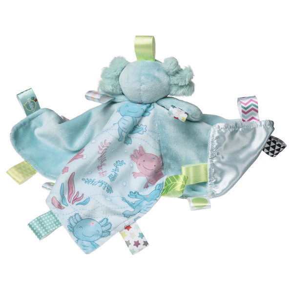 Taggies Fizzy Axolotl Character Blanket
