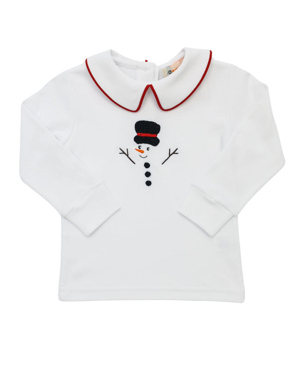 Snowman Peter Pan Shirt