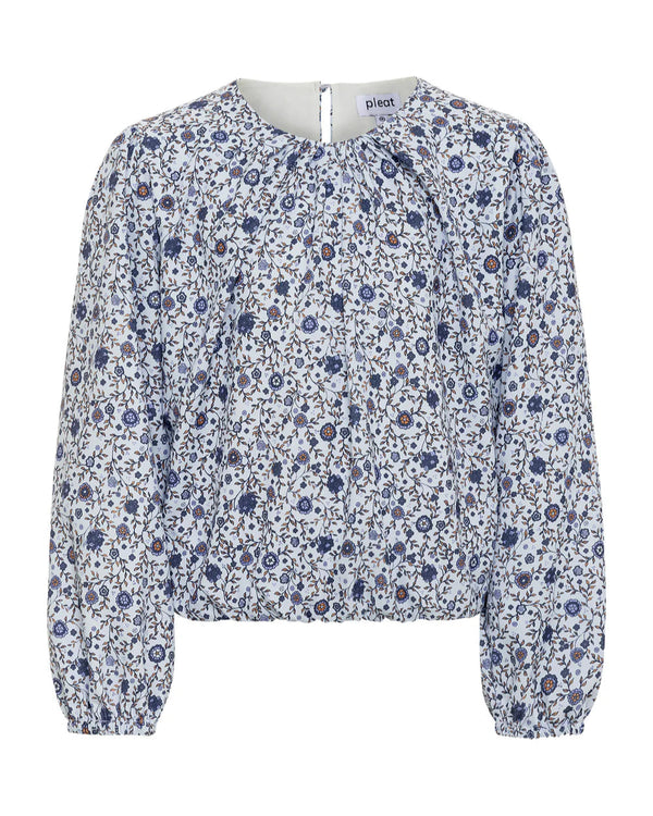 Wren Top- Forget Me Nots