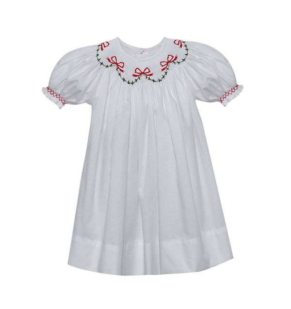 Cate Bishop Dress- Christmas Ribbons