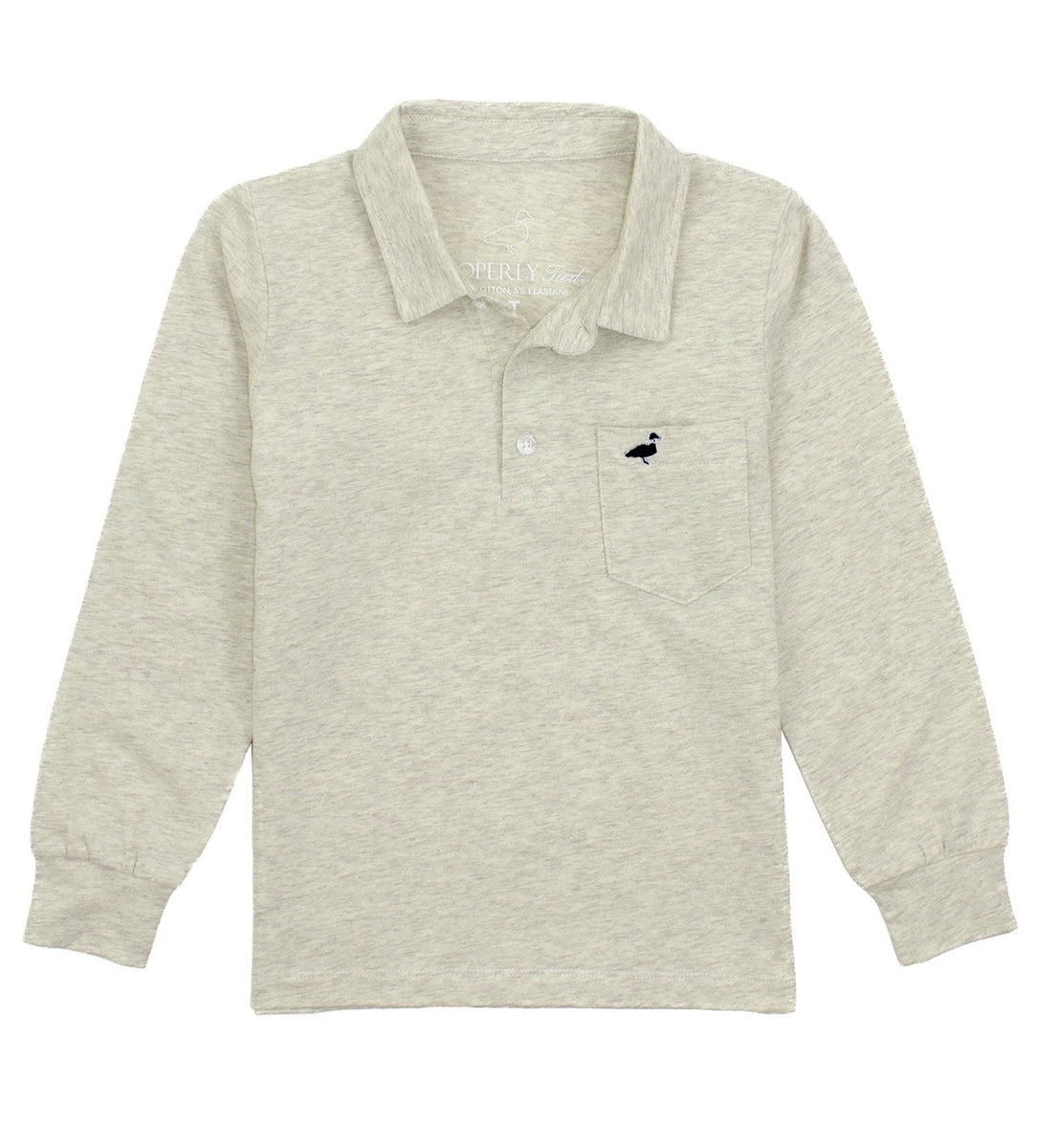 Properly Tied Boys Harrison Pocket Polo Shirt - Lemon Yellow main image 1