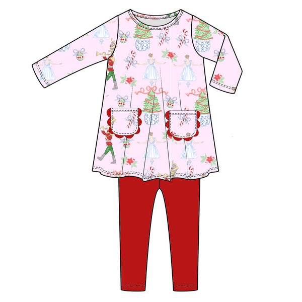 Nutcracker Legging Set