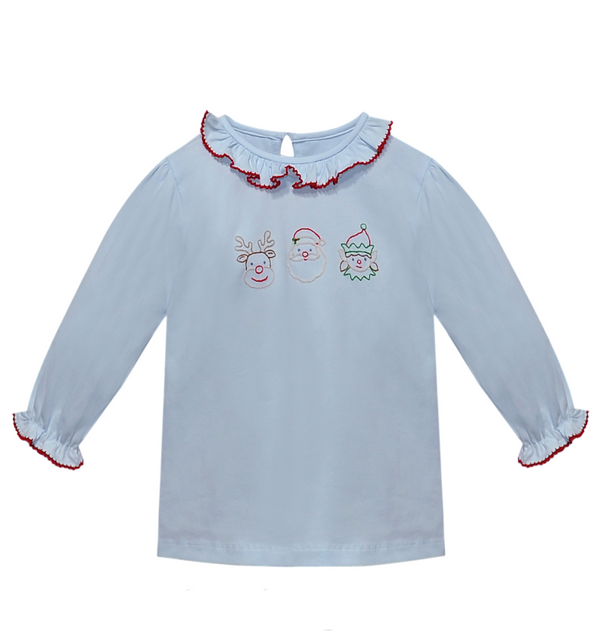 Emma Blouse- Christmas
