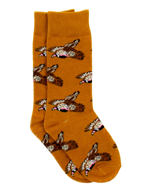 Lucky Duck Sock Flying Pheasant