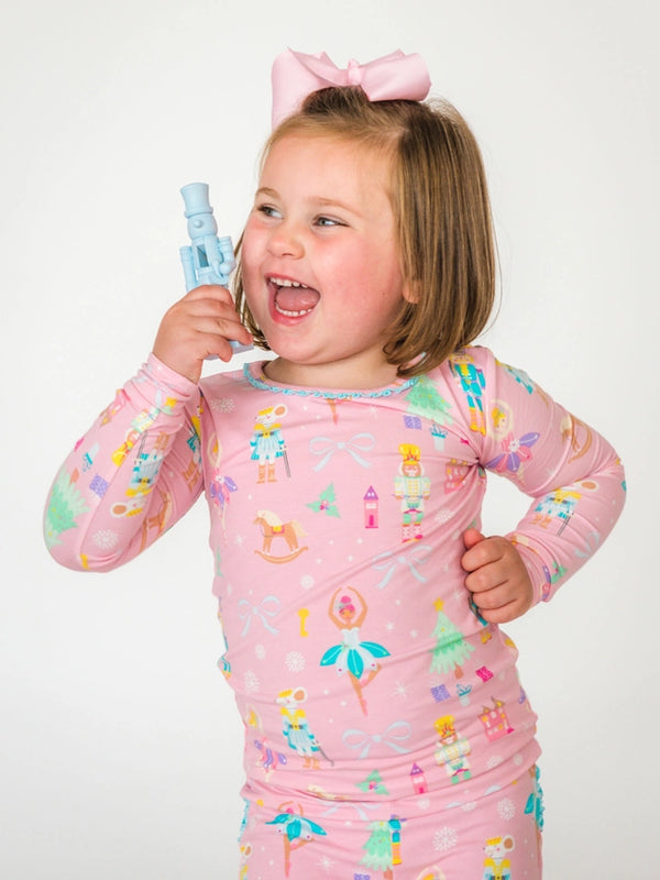 Sugarplum Dreams Ruffle L/S Pajama Set