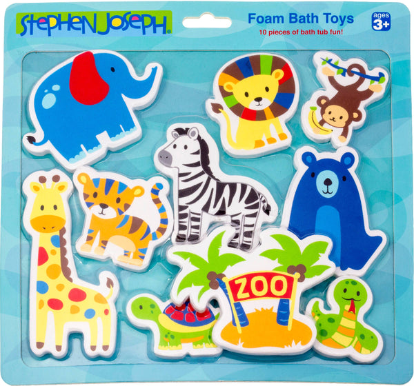 Foam Bath Toys: Zoo