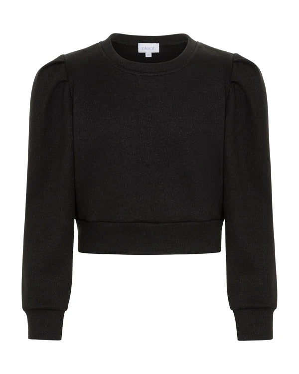 Peyton Sweater- Black Shimmer