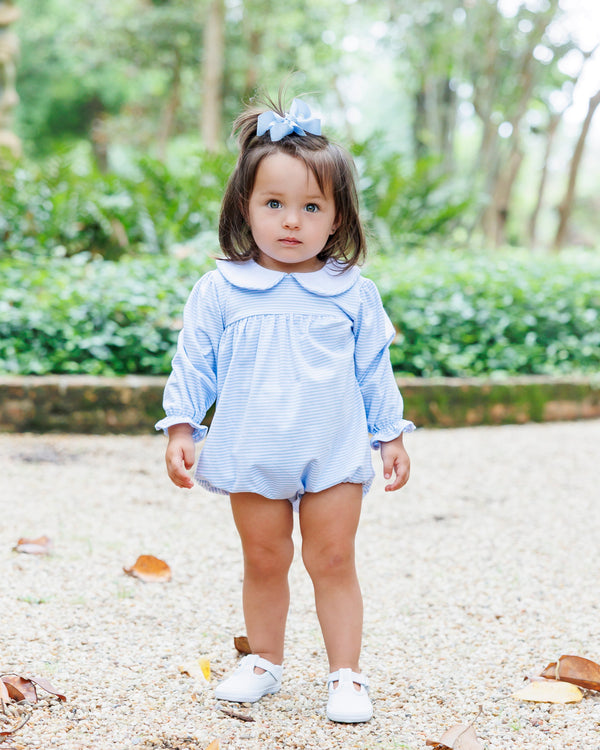 Lottie Bubble - Light Blue Stripe