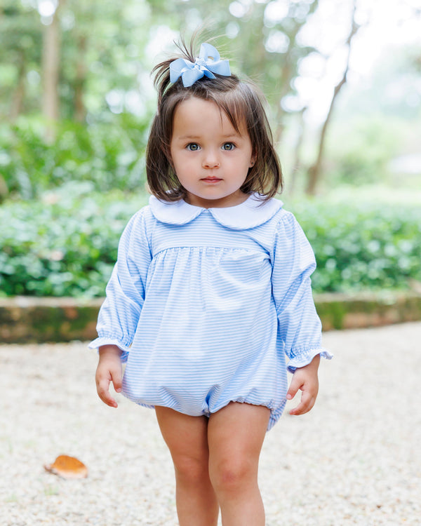 Lottie Bubble - Light Blue Stripe