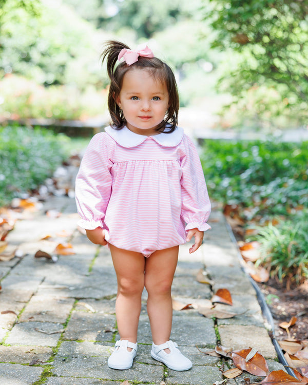 Lottie Bubble - Light Pink Stripe