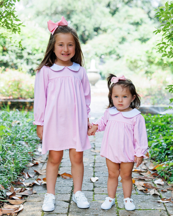 Lottie Bubble - Light Pink Stripe