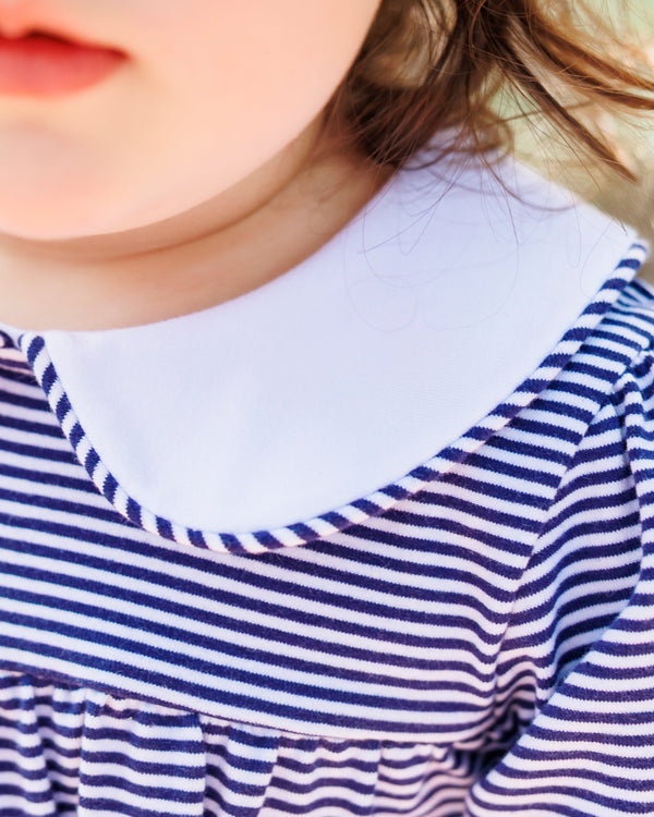 Lottie Bubble - Navy Stripe