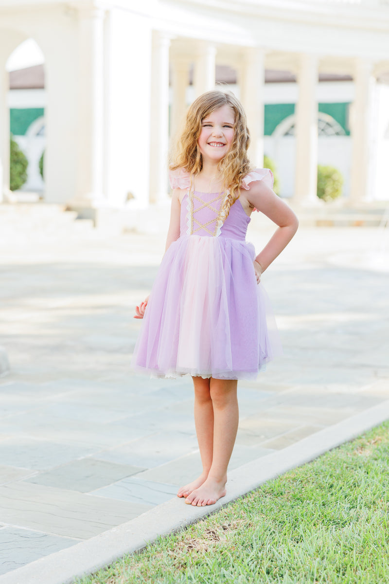 Pink/Purple Princess Dress – Smock Candy