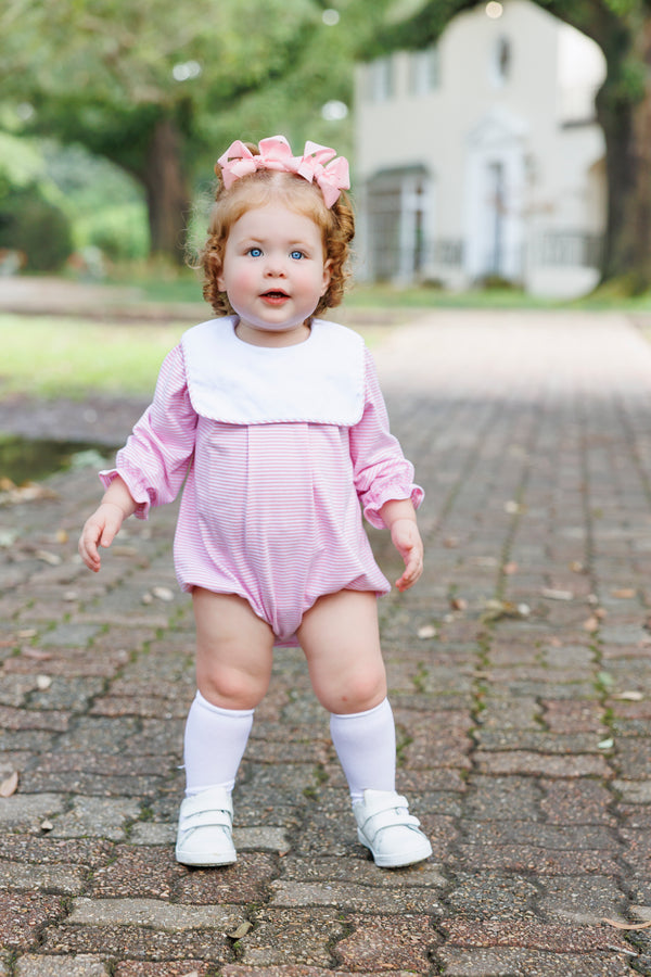 Jane Bubble - Light Pink Stripe