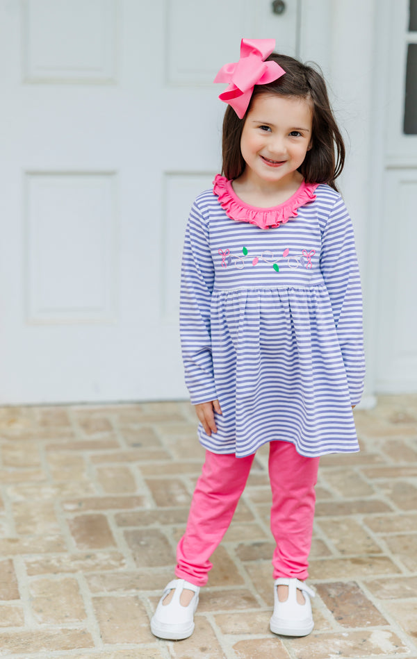 String of Lights Ruffle Pants Set